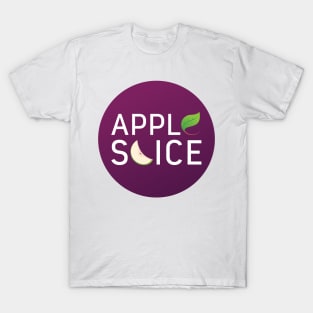 Apple Slice Circular Inverse T-Shirt